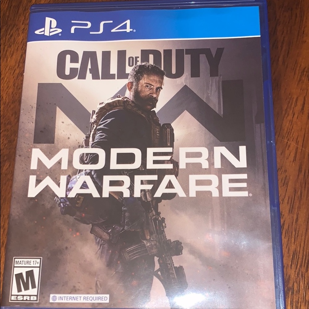 PS4 call of duty Modern Warfare